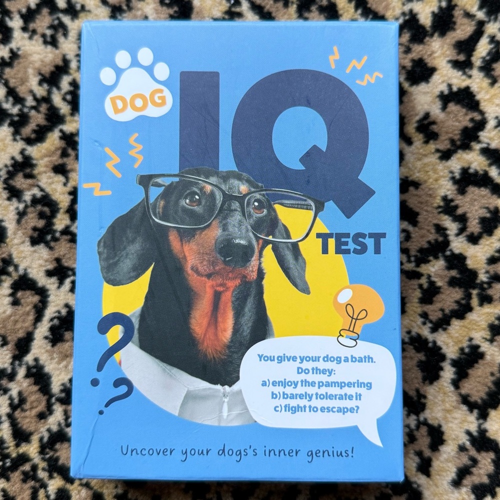 Dog IQ Test (NIB)